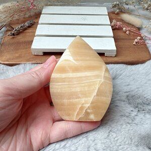 Beautiful Orange Calcite Free Form/Flame